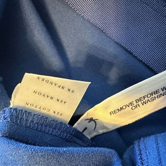 Ann Taylor blue pencil skirt- size 6 - Picture 6 of 8